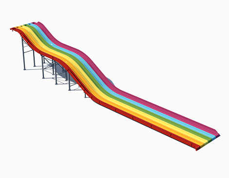 彩虹滑梯8m